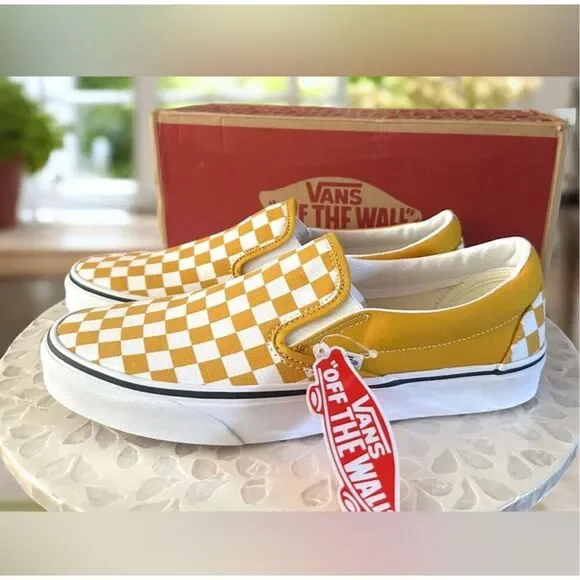 Vans Slip-On Color Theory Checkerboard Men’s 10 Women’s 12 NIB Skate Shoes - Picture 1 of 11
